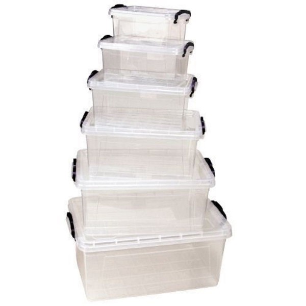 Aufbewahrungsbox Multibox Stapelbox Box Deckel 1,7L 3L 5 L 8,5 L 13,7 L 22  L NEU, Aufbewahrungsboxen, Haushaltsartikel